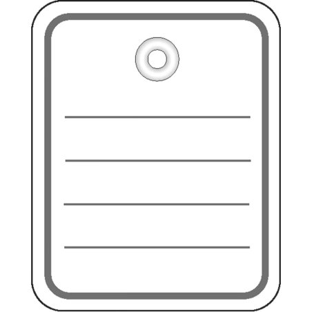 HERMA Merchandise tags 40x50 mm with eyelet 1000 pcs.