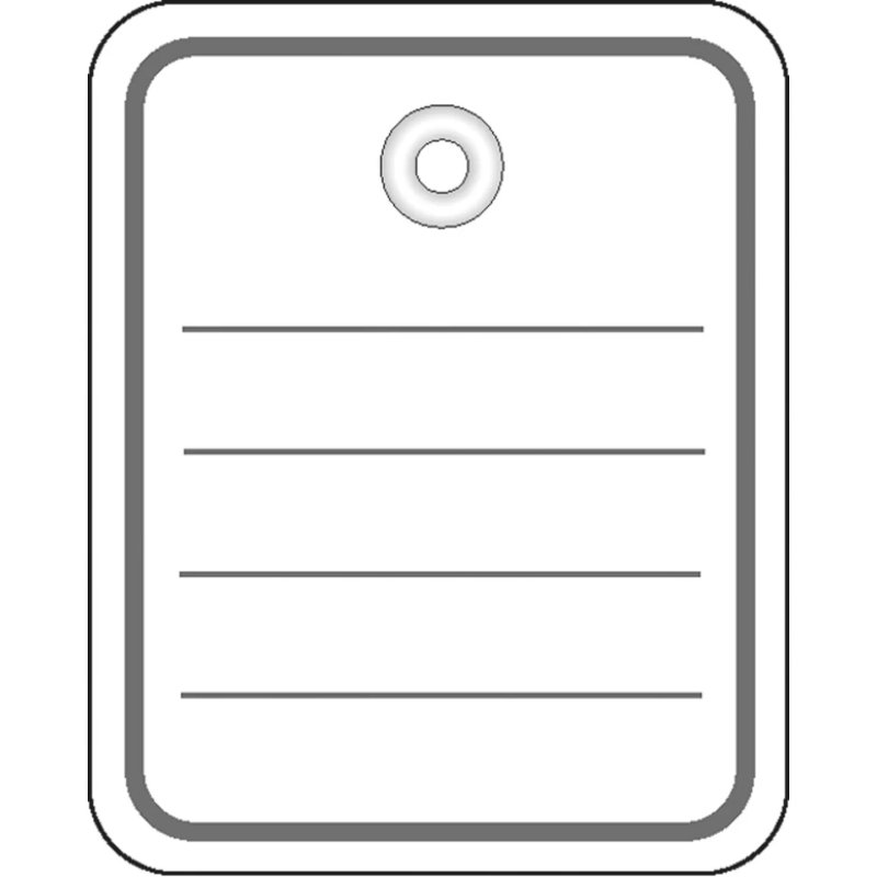 HERMA Merchandise tags 40x50 mm with eyelet / string 1000 pcs.