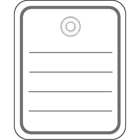HERMA Merchandise tags 40x50 mm with eyelet / string 1000 pcs.