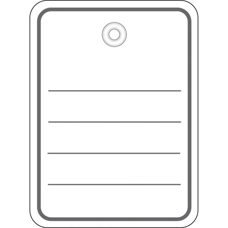 HERMA Merchandise tags 48x65 mm with eyelet / string 1000 pcs.