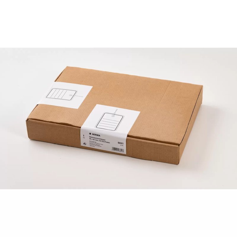 HERMA Merchandise tags 48x65 mm with eyelet / string 1000 pcs.