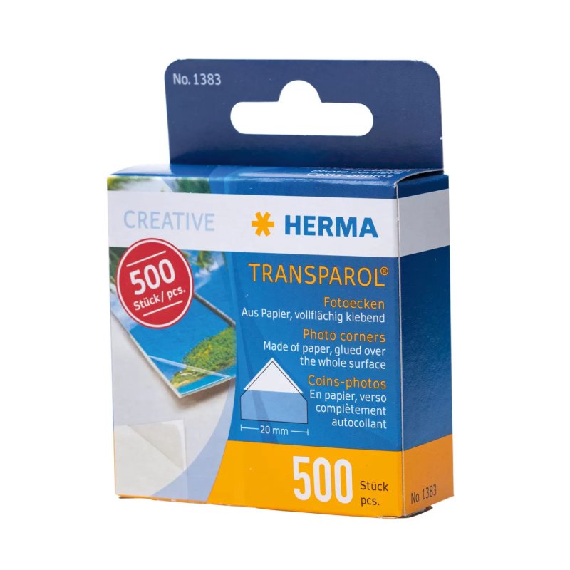HERMA Transparol Coins-photos, contenu: 500 pièces