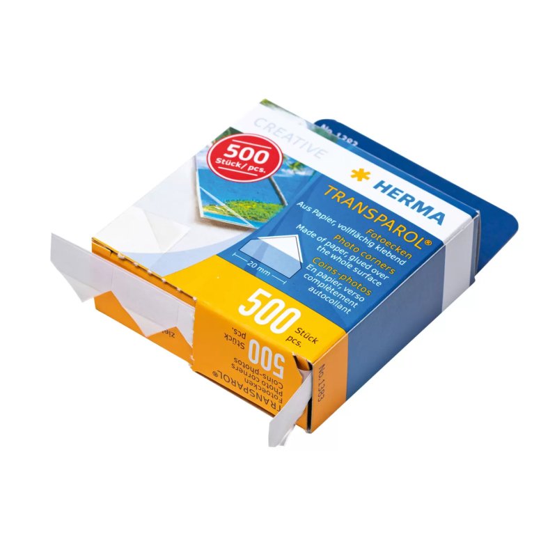 HERMA Transparol Coins-photos, contenu: 500 pièces