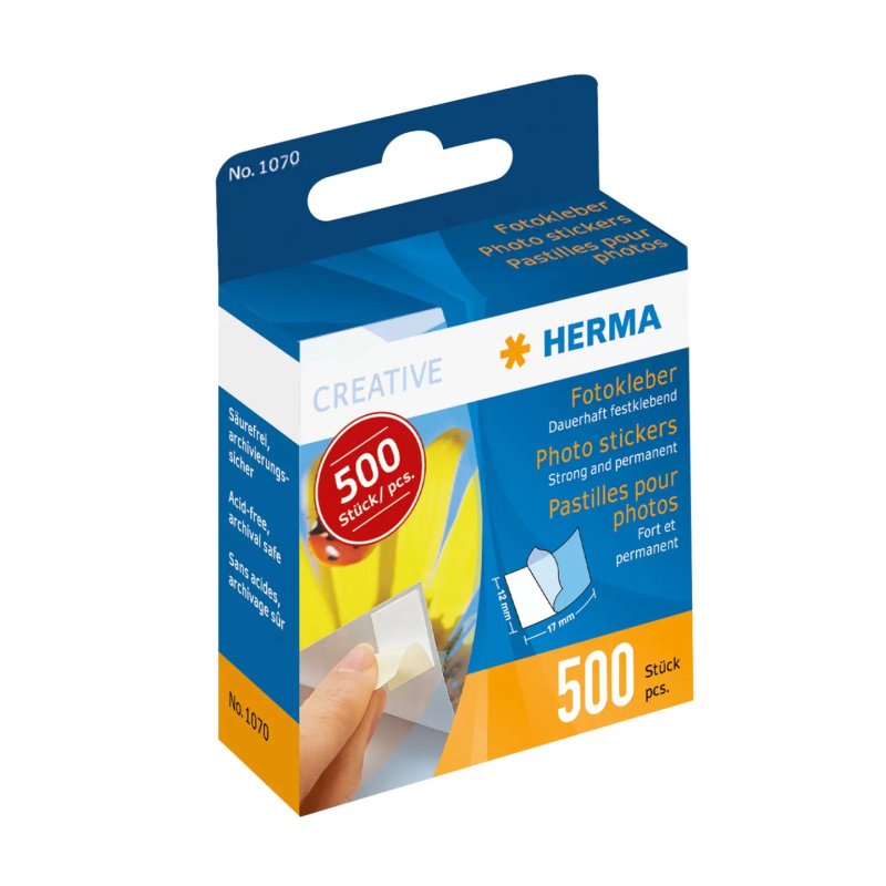 HERMA 1070 sticker photos