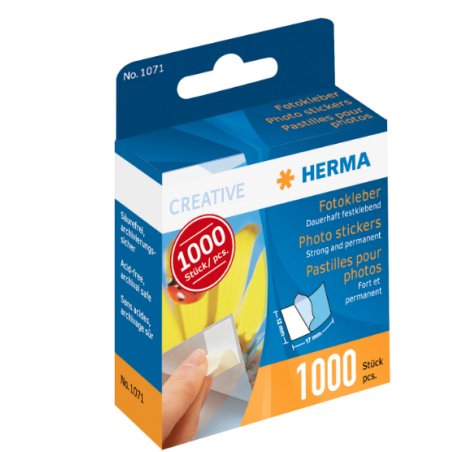 HERMA Pastilles pour photos dans un distributeur en carton,