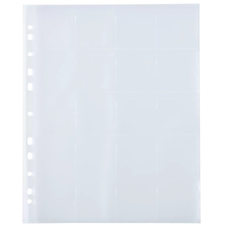 HERMA Slide pockets for 35 mm slides for thin frames film clear/matt 10 pockets