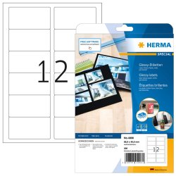 HERMA Etiquette brillante SPECIAL, 88,9 x 46,6 mm, blanc