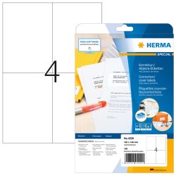 HERMA Etiquette couvrante/correctrice SPECIAL, 105 x 148 mm