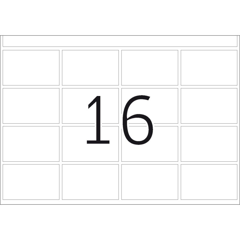 HERMA Etiquette adhésive DP1, 25 x 40 mm, pour imprimantes