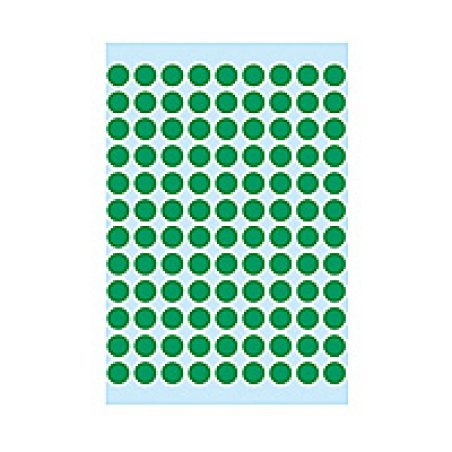 HERMA Multi-purpose labels ø 8mm dark green 540 pcs. self-adhesive label 540 pc(s)