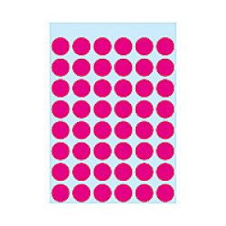 HERMA Pastille adhésive, diamètre: 13 mm, rose