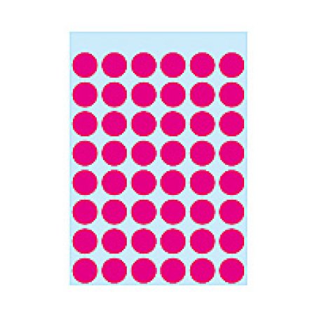 HERMA Multi-purpose labels ø 12mm pink 240 pcs. étiquette auto-collante Rouge 240 pièce(s)