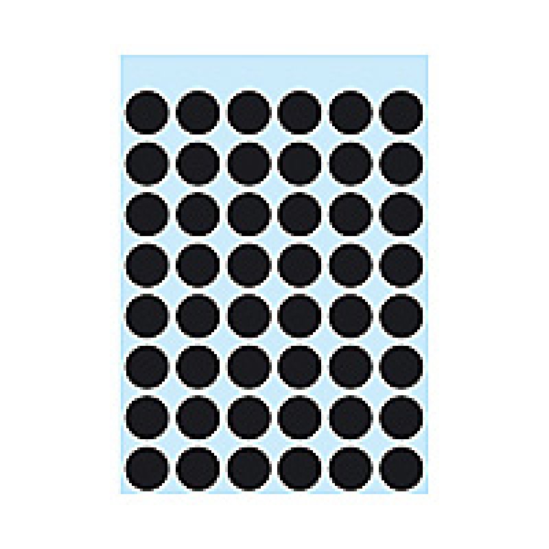 HERMA Multi-purpose labels ø 12mm black 240 pcs étiquette auto-collante 240 pièce(s)