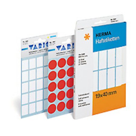 HERMA Multi-purpose labels ø 19mm white 100 pcs. étiquette auto-collante