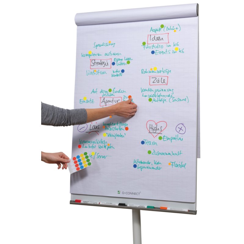 HERMA 1883 étiquette auto-collante Rond Permanent Bleu 100 pièce(s)