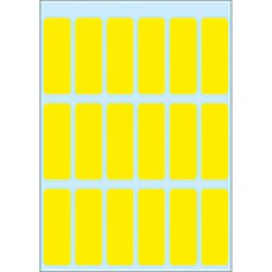 HERMA Etiquette multi-usage, 12 x 34 mm, jaune