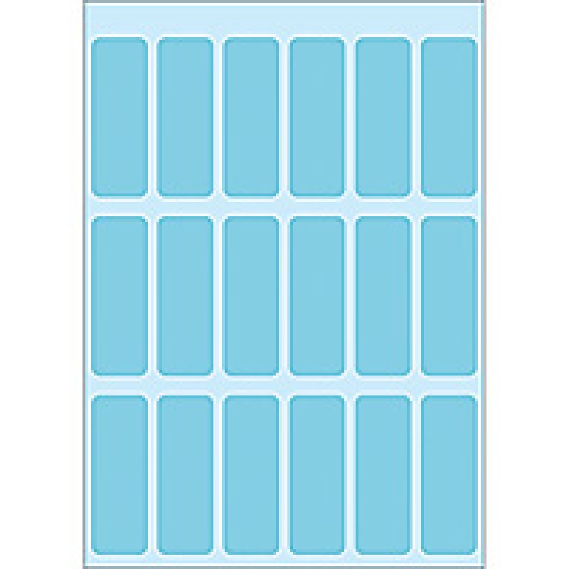 HERMA Etiquette multi-usage, 12 x 34 mm, bleu