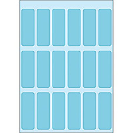 HERMA Multi-purpose labels 12x34mm blue Bleu