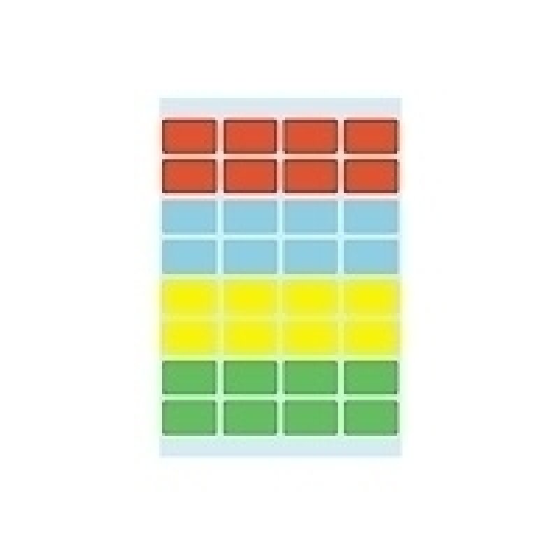 HERMA Etiquette multi-usage, 12 x 19 mm, assorti