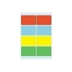 HERMA Multi-purpose labels 26x40 mm colours assorted 40 pcs. self-adhesive label