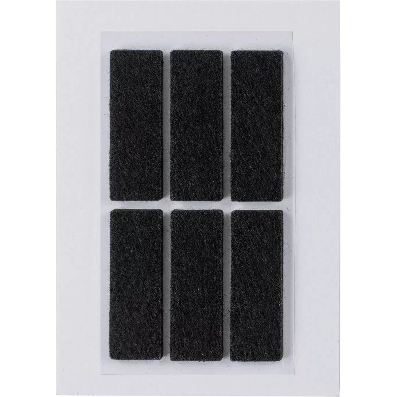 HERMA 15187 étiquette auto-collante Rectangle Noir 6 pièce(s)