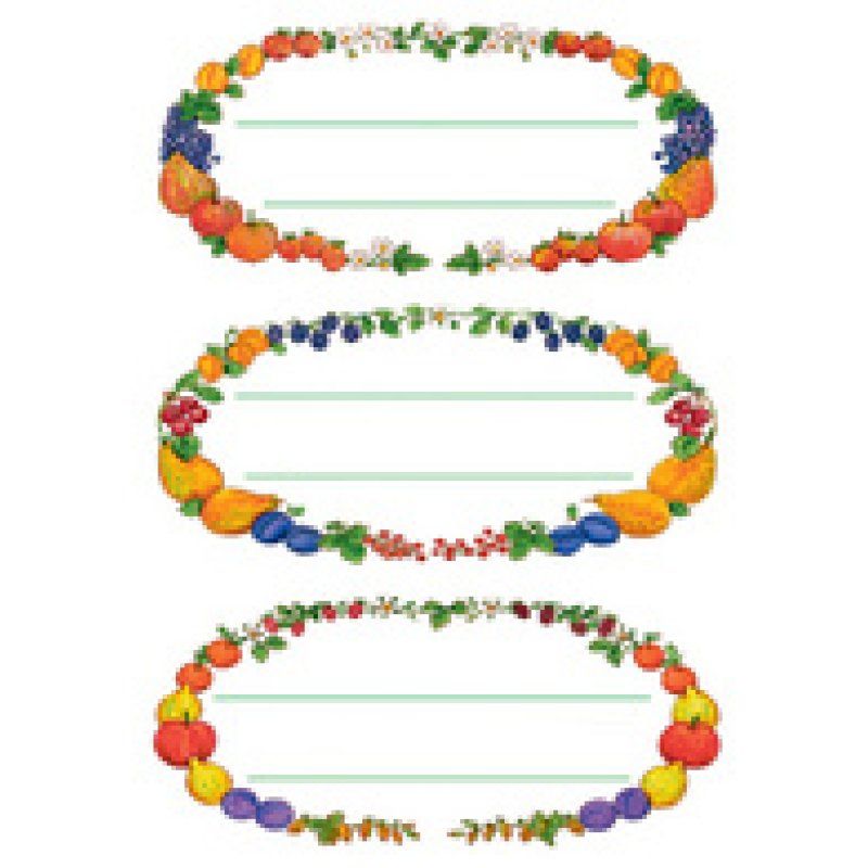HERMA Étiquette de cuisine Choix de fruits, 76 x 28 mm