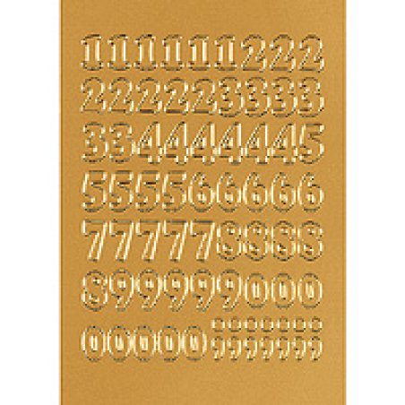 HERMA 4184 self-adhesive label Gold 1 pc(s)