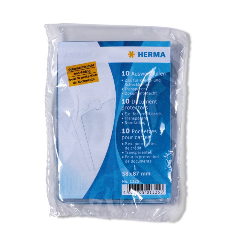 HERMA 1325 business card holder Polypropylene (PP) Transparent