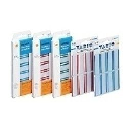 HERMA Name labels artificial silk 54x19 white/red 16 pcs. self-adhesive label