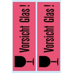 HERMA 5739 self-adhesive label Rectangle Permanent Black, Pink 10 pc(s)