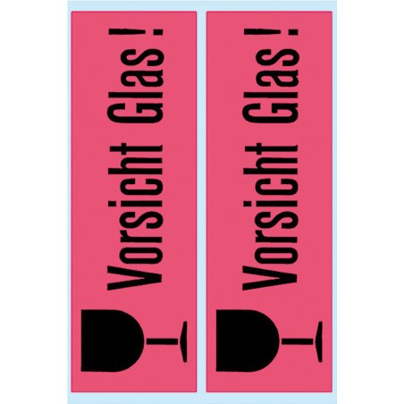 HERMA 5739 étiquette auto-collante Rectangle Permanent Noir, Rose 10 pièce(s)