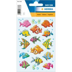 HERMA 3333 autocollant décoratif Papier Multicolore Permanent 42 pièce(s)