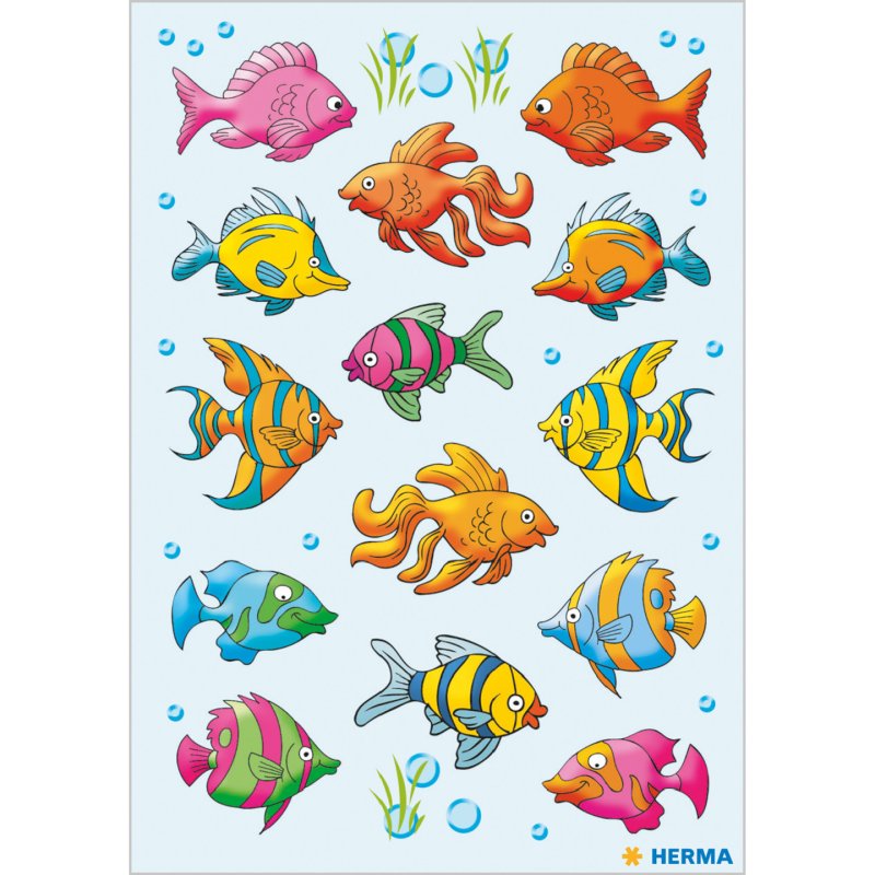 HERMA Sticker DECOR "Poissons"