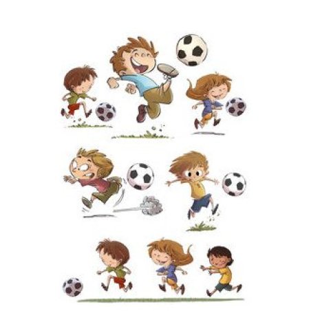 HERMA Sticker DECOR "Amis du football"