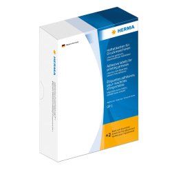 HERMA Labels for printing presses DP1 Ø 32 mm round white paper matt 5000 pcs.