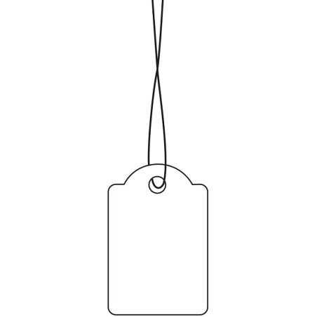 HERMA 6925 étiquette non-adhésive 1000 pièce(s) Blanc