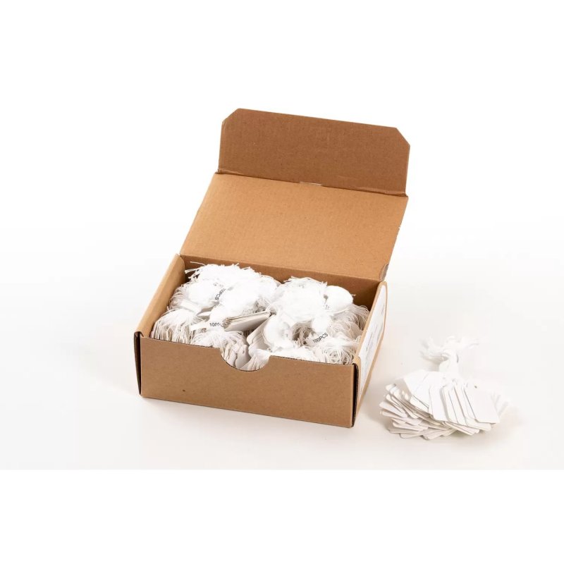 HERMA Strung marking tags 25x38 mm with white string 1000 pcs.