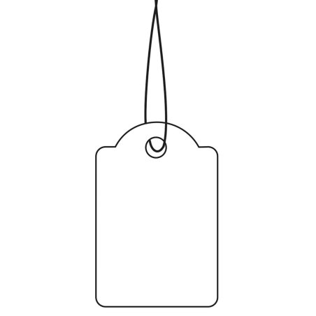 HERMA Etiquette à suspendre, 32 x 50 mm, avec fil blanc