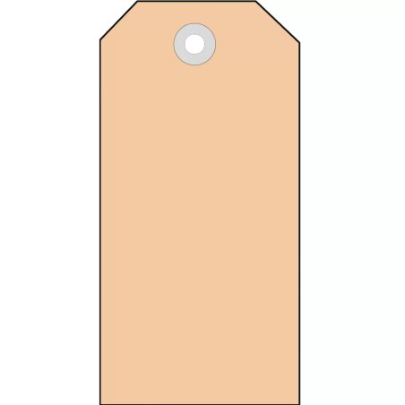 HERMA Etiquette à suspendre, 60 x 120 mm, pour colis, marron