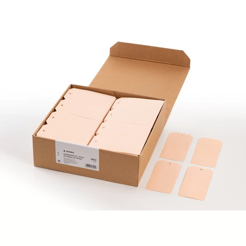 HERMA 6024 étiquette non-adhésive 1000 pièce(s) Marron