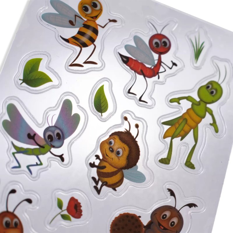 HERMA 15665 decorative sticker Plastic Multicolour Permanent 15 pc(s)