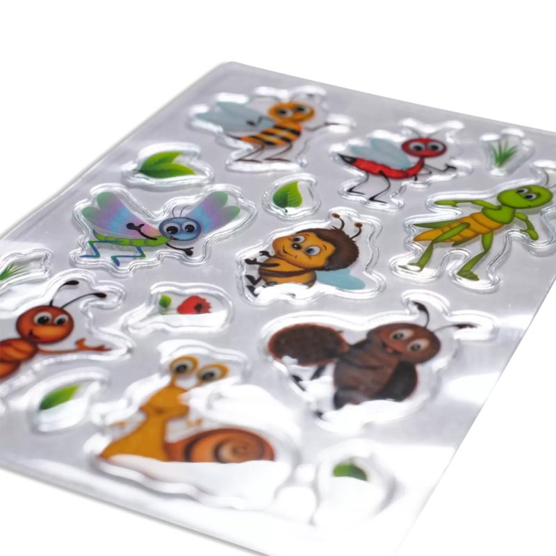 HERMA 15665 decorative sticker Plastic Multicolour Permanent 15 pc(s)