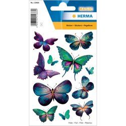 HERMA 15666 autocollant décoratif Feuille Multicolore Permanent 11 pièce(s)