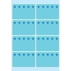 HERMA Deep-freeze labels 26x40mm blue ice crystals 48 pcs. étiquette auto-collante 48 pièce(s)