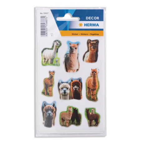 HERMA 15687 decorative sticker Paper Multicolour Permanent 27 pc(s)