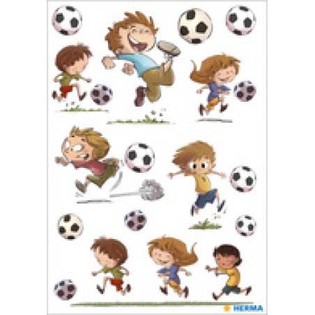 HERMA Sticker DECOR Footballeur en action