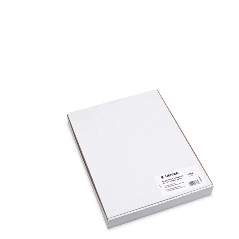 HERMA Negative pockets transparent for 7 x 5 negative stripes 100 pcs.