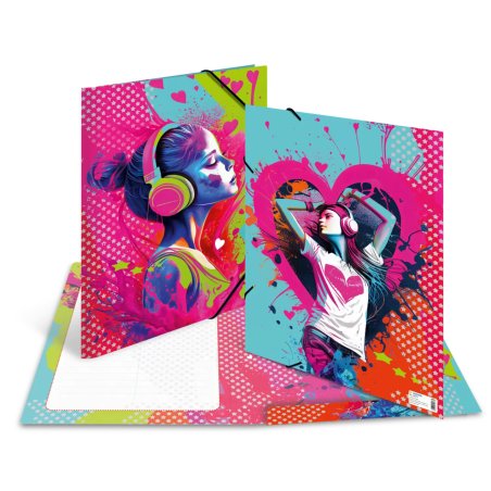 HERMA 19577 folder Cardboard Multicolour A3