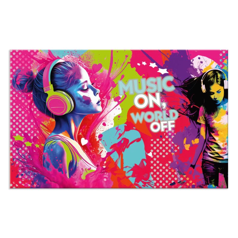 HERMA Sous-main "Music Girl", (L)550 x (H)350 mm