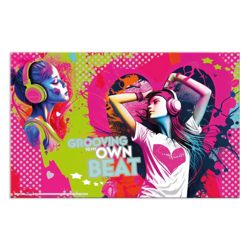 HERMA Sous-main "Music Girl", (L)550 x (H)350 mm